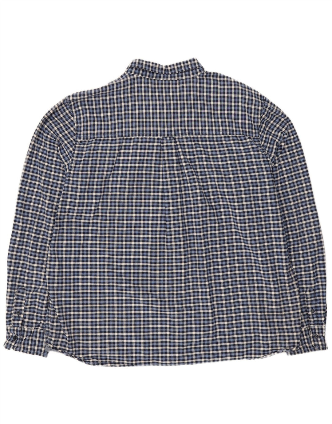 Camisa de franela para hombre Mountain Warehouse 3XL Algodón a cuadros azul marino