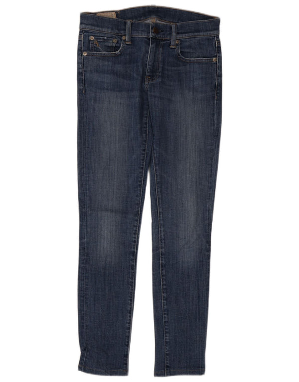 Polo Ralph Lauren Jeans ajustados Tompkins para mujer W26 L29 Algodón azul