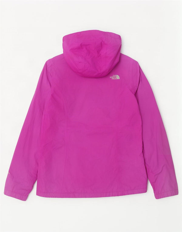 The North Face Chaqueta impermeable con capucha Dryvent para mujer UK 44 Nylon rosa mediano