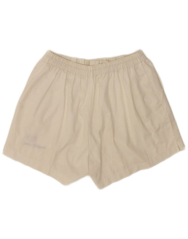 Sergio Tacchini Pantalones cortos deportivos regulares para mujer W28 Small White Sports