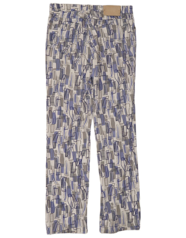 Pantalón Hombre Trussardi Rectos Casual W29 L32 Multicolor Geométrico
