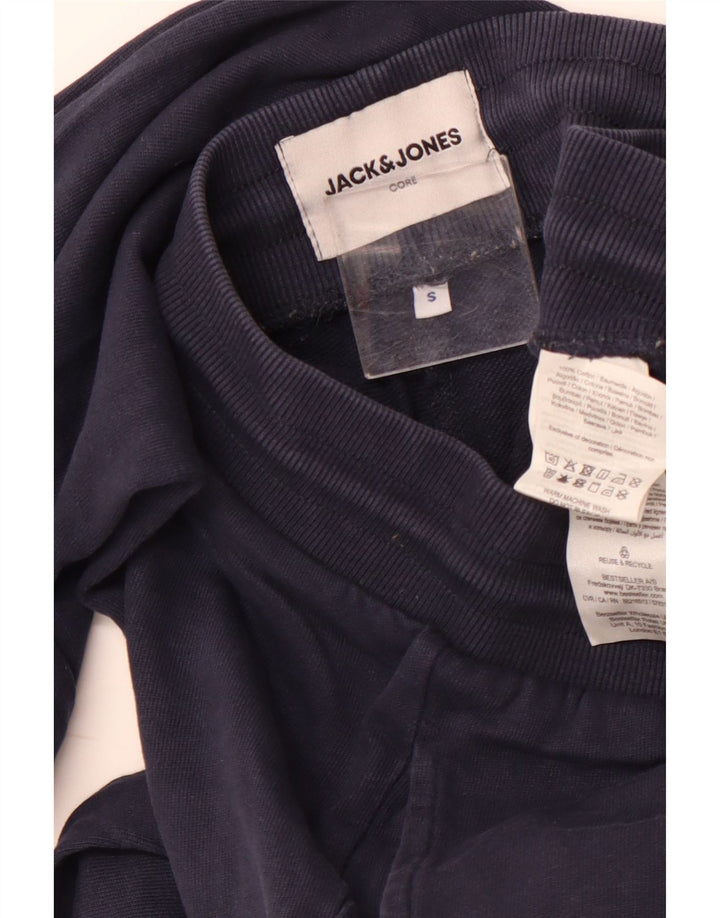 JACK & JONES Hombre Pantalones De Chándal Joggers Small Azul Marino Algodón