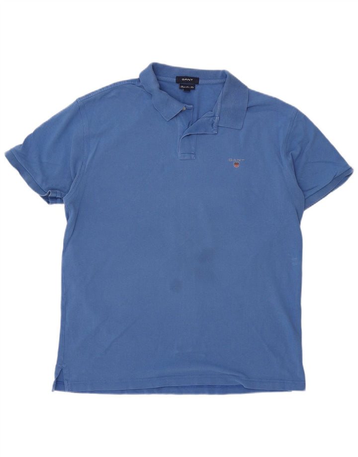 Gant Polo Regular Fit XL De Algodón Azul Hombre