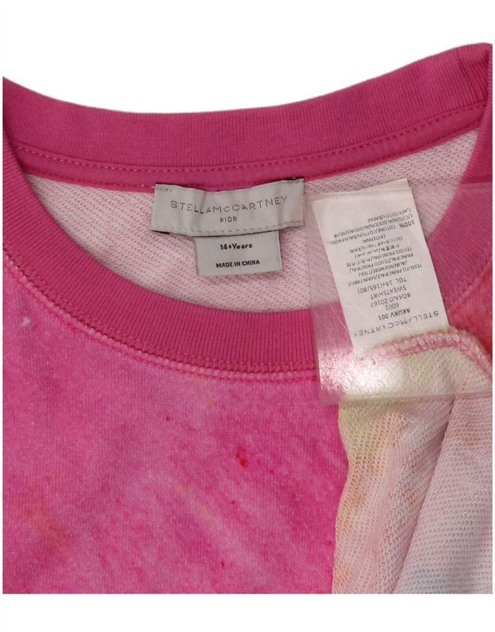 STELLA MCCARTNEY Sudadera Niña Jersey 14-15 Años Tie Dye Multicolor