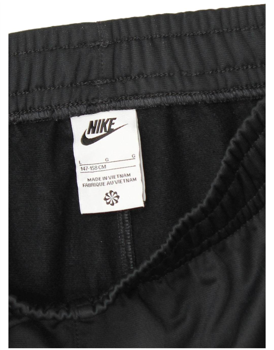 Nike Pantalones de chándal para niños Joggers 12-13 años Grande Negro Poliéster