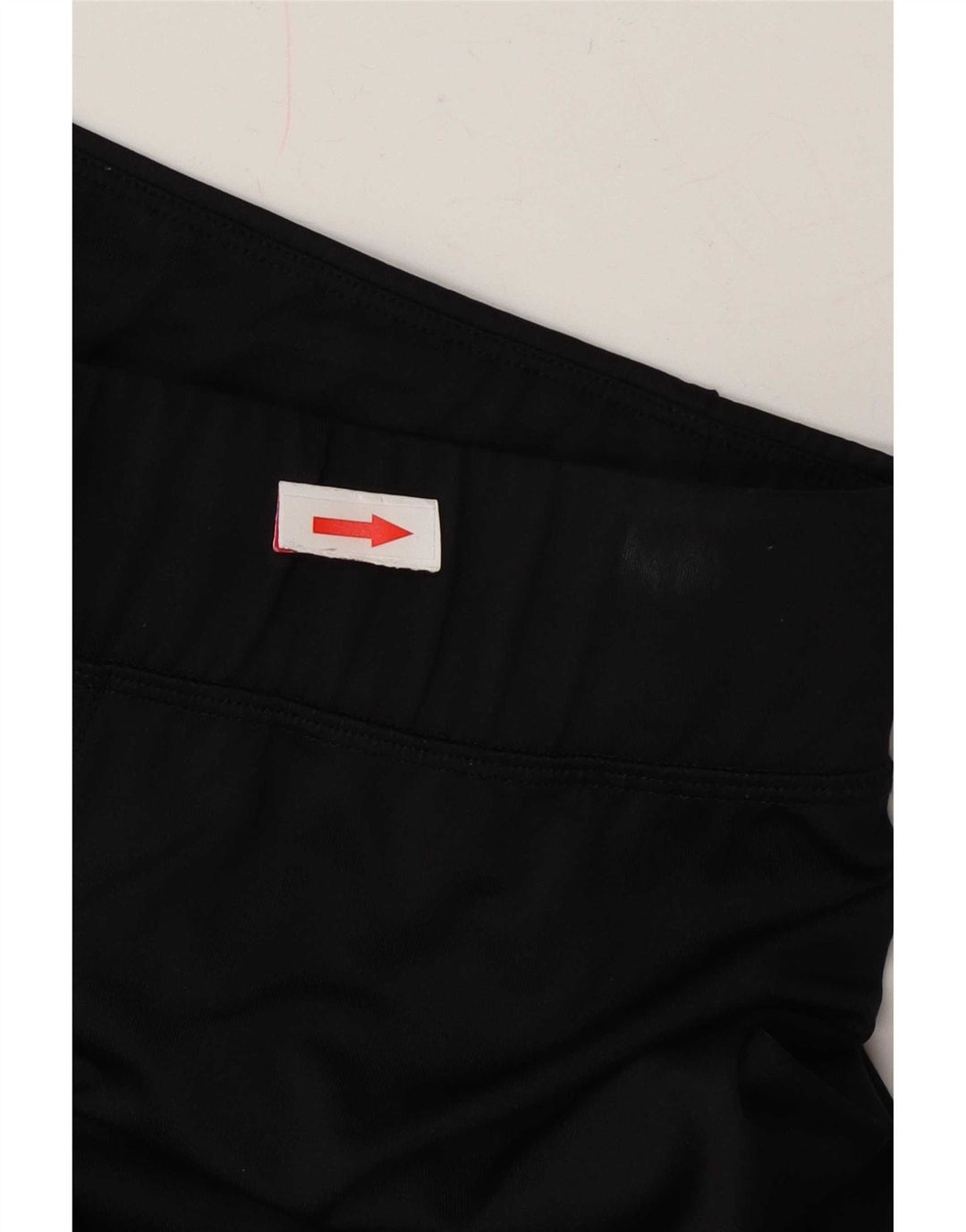 Asics Mujer Capri Chándal Pantalones UK 40 Grande Poliéster Negro