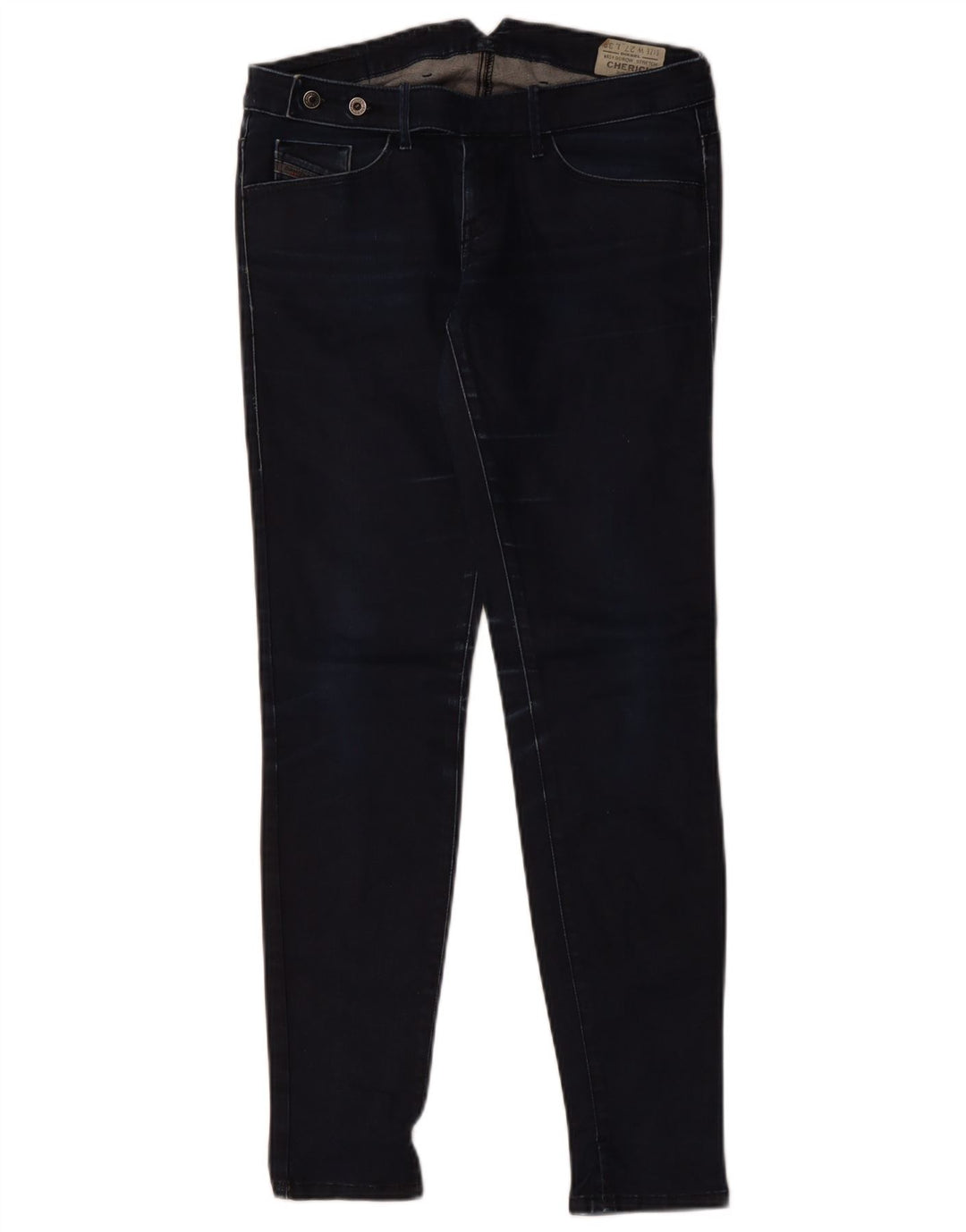 DIESEL Vaqueros Cherick Slim Tapered para Mujer W27 L32 Algodón Azul Marino