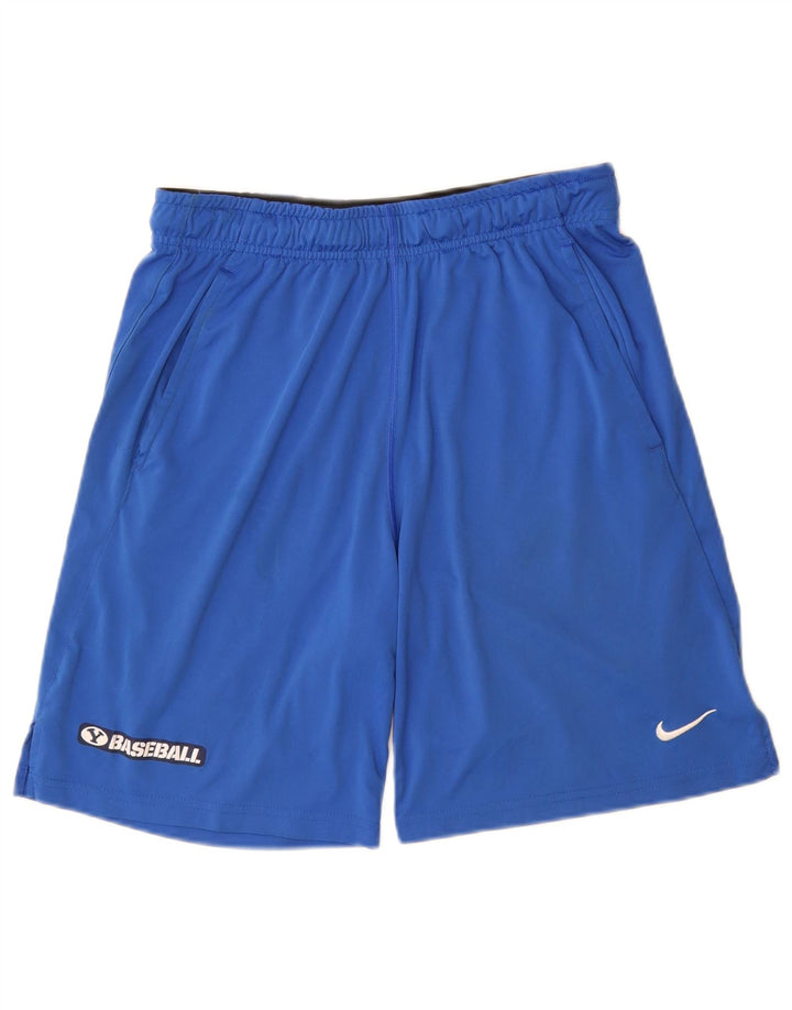 Pantalones cortos deportivos Nike Dri Fit para hombre Poliéster azul medio