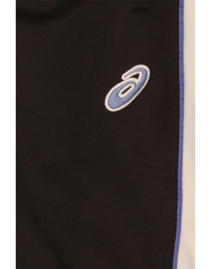 Asics Hombre Pantalones De Chándal Medium Black Colourblock
