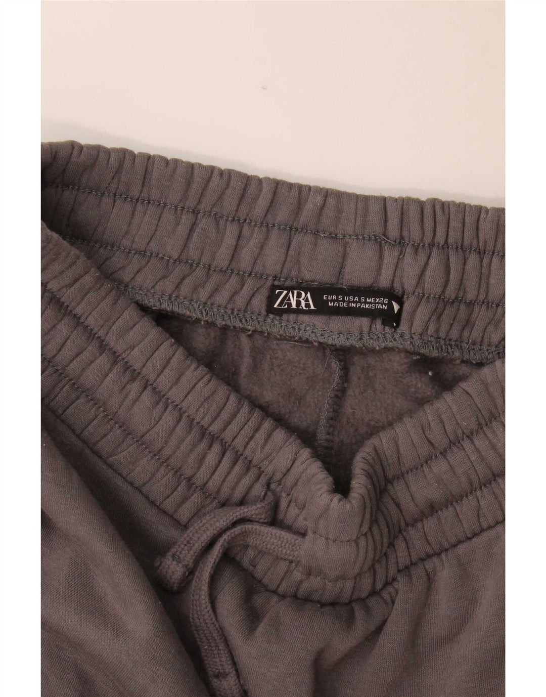 Zara Hombre Cargo Chándal Pantalones Joggers Pequeño Gris