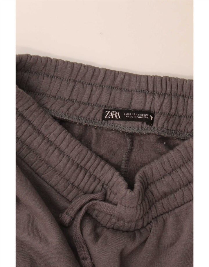 Zara Hombre Cargo Chándal Pantalones Joggers Pequeño Gris