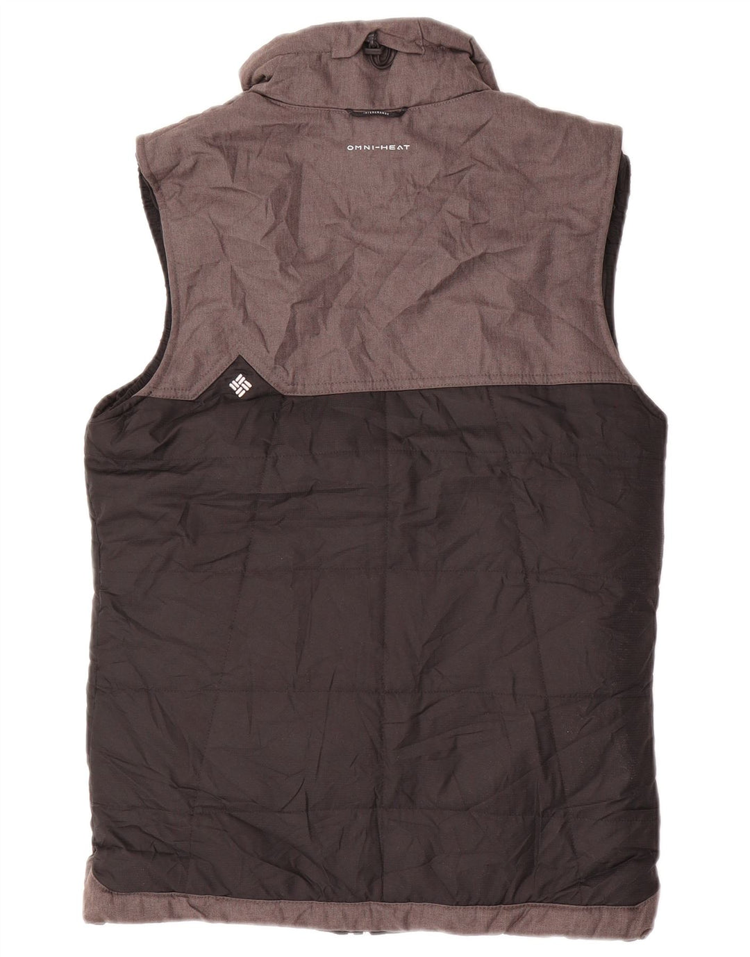 COLUMBIA Chaleco acolchado Omni-Shield para mujer UK 40 Small Black Colorblock