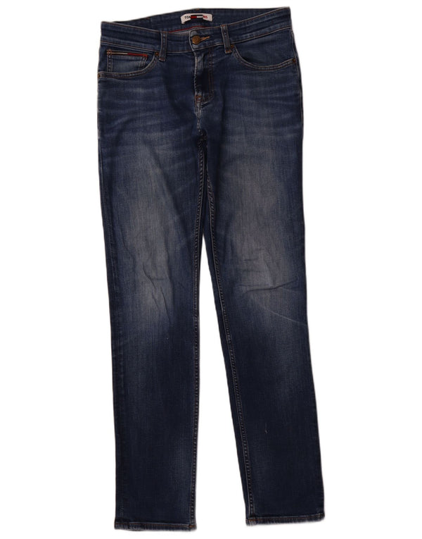 TOMMY HILFIGER Vaqueros ajustados para hombre W30 L32 Algodón azul