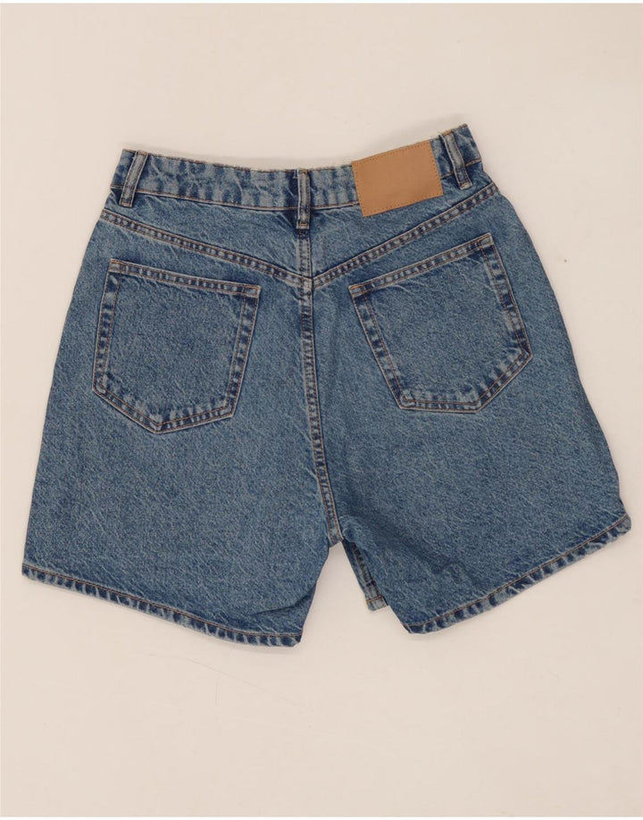 ZARA Pantalones cortos vaqueros para mujer EU 38 Small W28 Algodón azul
