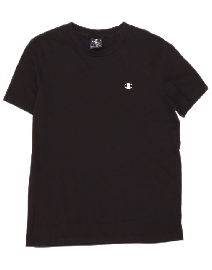Champion Camiseta Hombre Top Small Algodón Negro