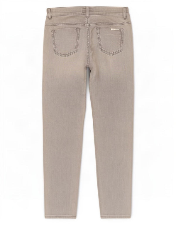 Luisa Spagnoli Jeans Slim para Mujer IT 44 Medium W30 L27 Algodón Gris