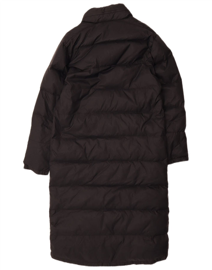 GUESS Abrigo acolchado para mujer UK 44 Mediano Nylon negro