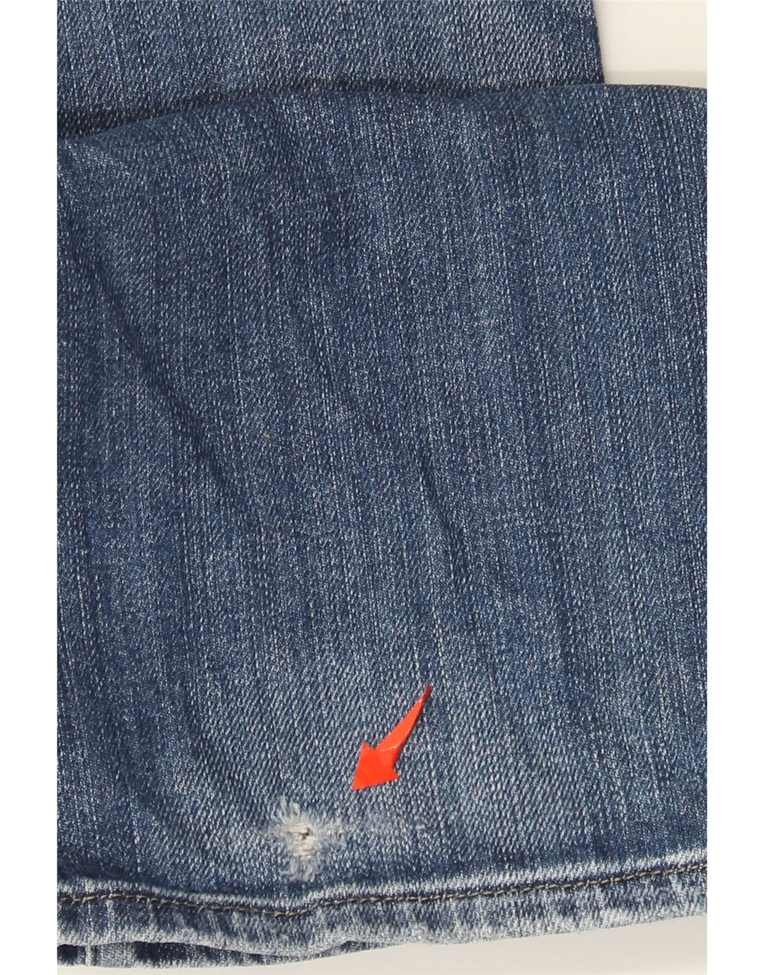 Diesel Vaqueros Bootcut Desgastados De Cintura Baja Para Mujer W25 L33 Algodón Azul