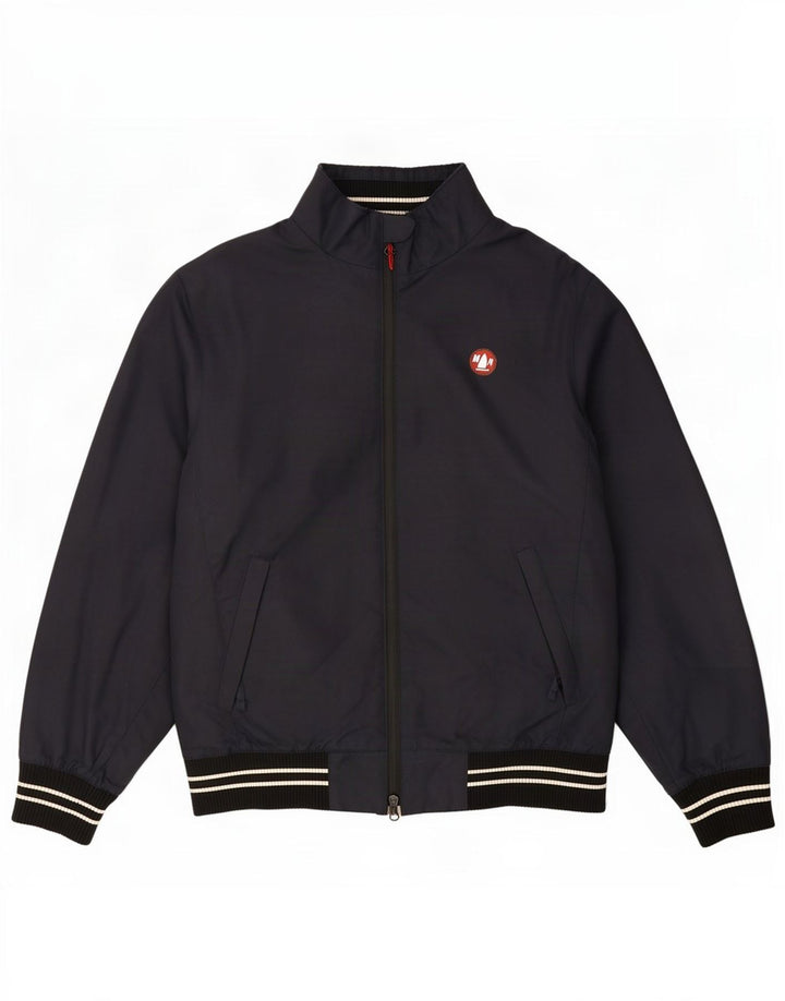 Murphy & Nye Chaqueta Bomber para Hombre UK 38 Mediana Azul Marino Poliéster