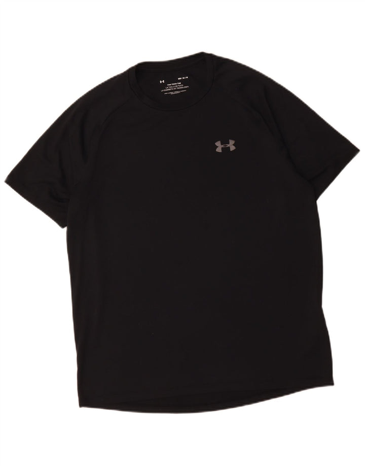 Camiseta Under Armour Hombre Top Medium Negro Poliéster