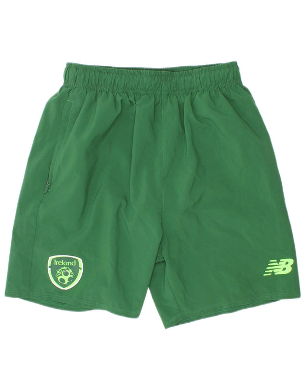 New Balance Boys Ireland Sport Shorts 12-13 Años Verde Poliéster