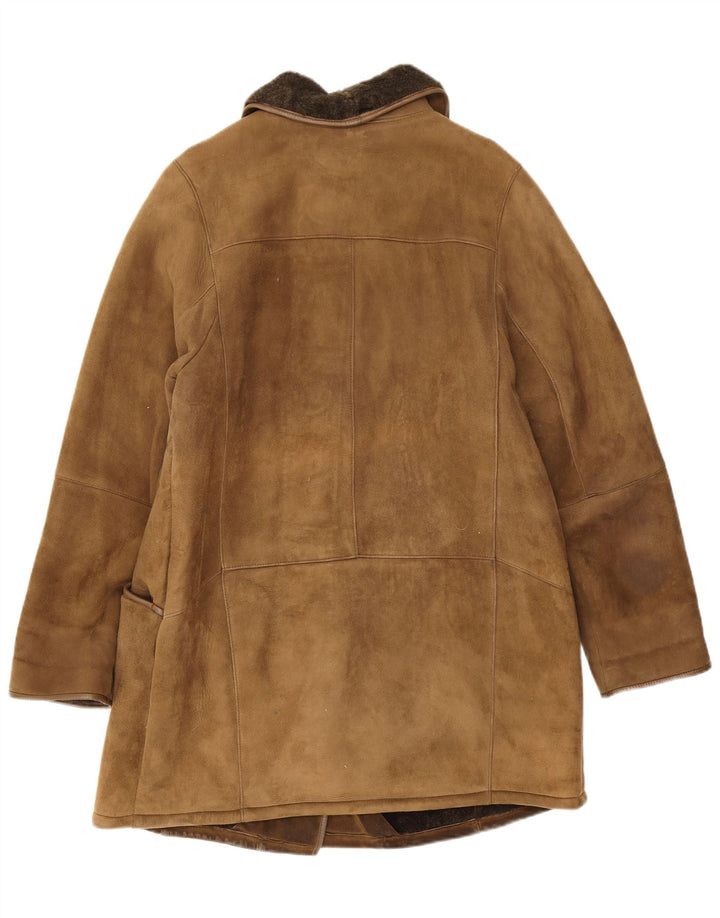 Friitala Chaqueta de piel de oveja para mujer EU 40 Medium Beige