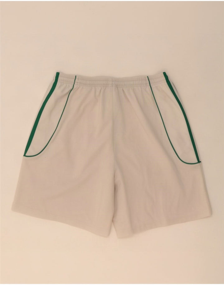 Adidas Mens Climalite Sport Shorts Medio Blanco Poliéster