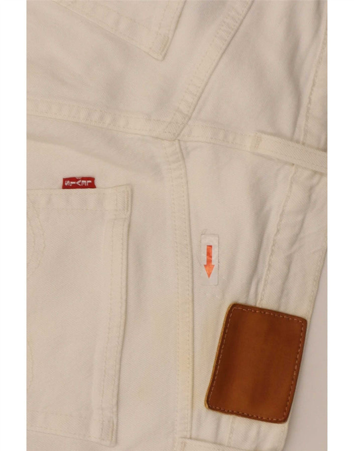 Vaqueros rectos Levi's para hombre W29 L28 Algodón blanco