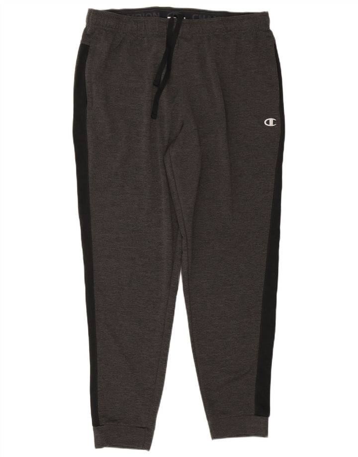 CHAMPION Pantalones de chándal para hombre Joggers XL Gris Colorblock Poliéster