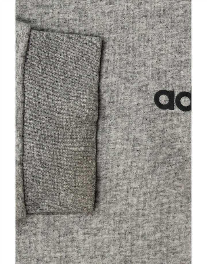 ADIDAS Sudadera gráfica para hombre Jumper Large Gris Algodón