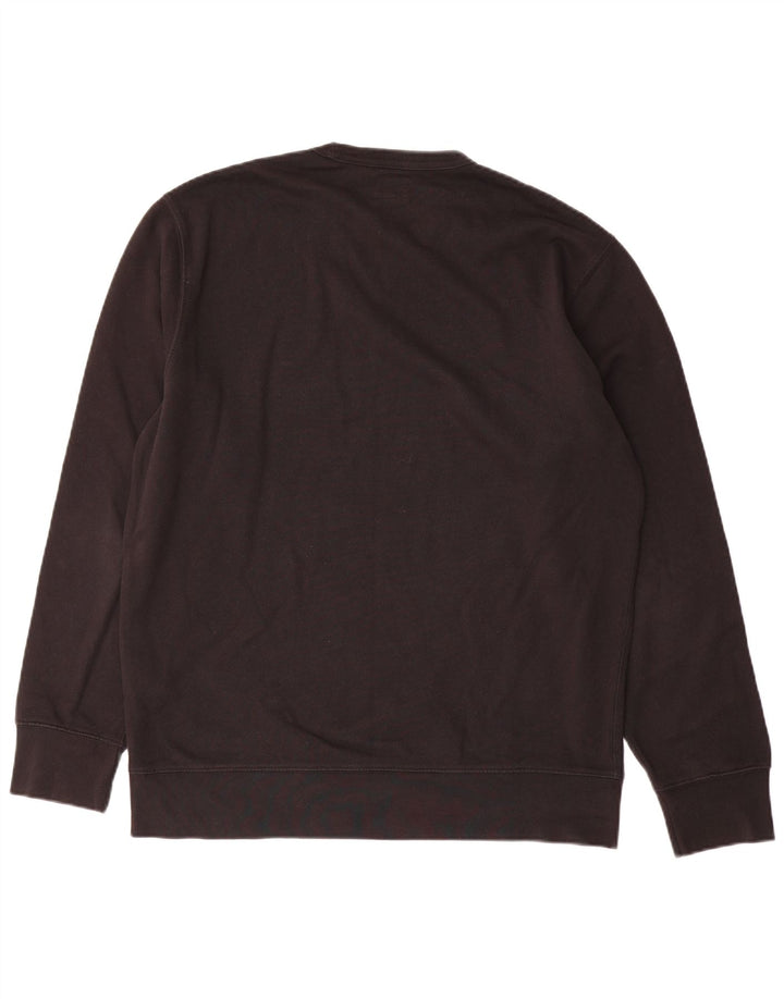 Levi's Hombre Sudadera Gráfica Jumper Algodón Negro Mediano
