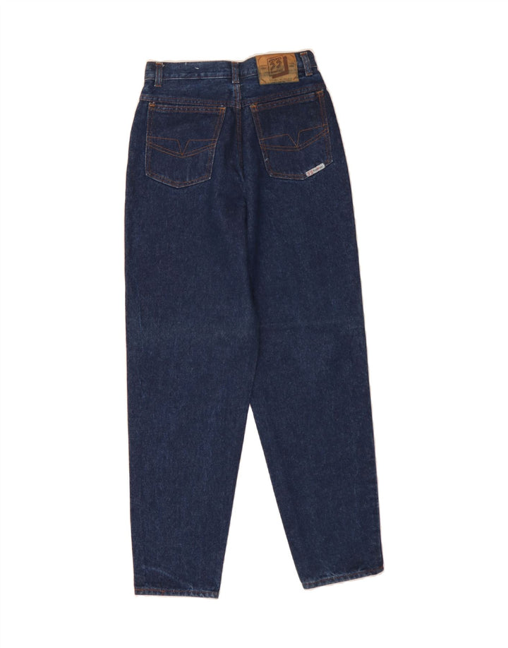 BASIC Womens High Waist Jeans W26 L29 Blue Cotton Vintage Basic and Second-Hand Basic from Messina Hembry 