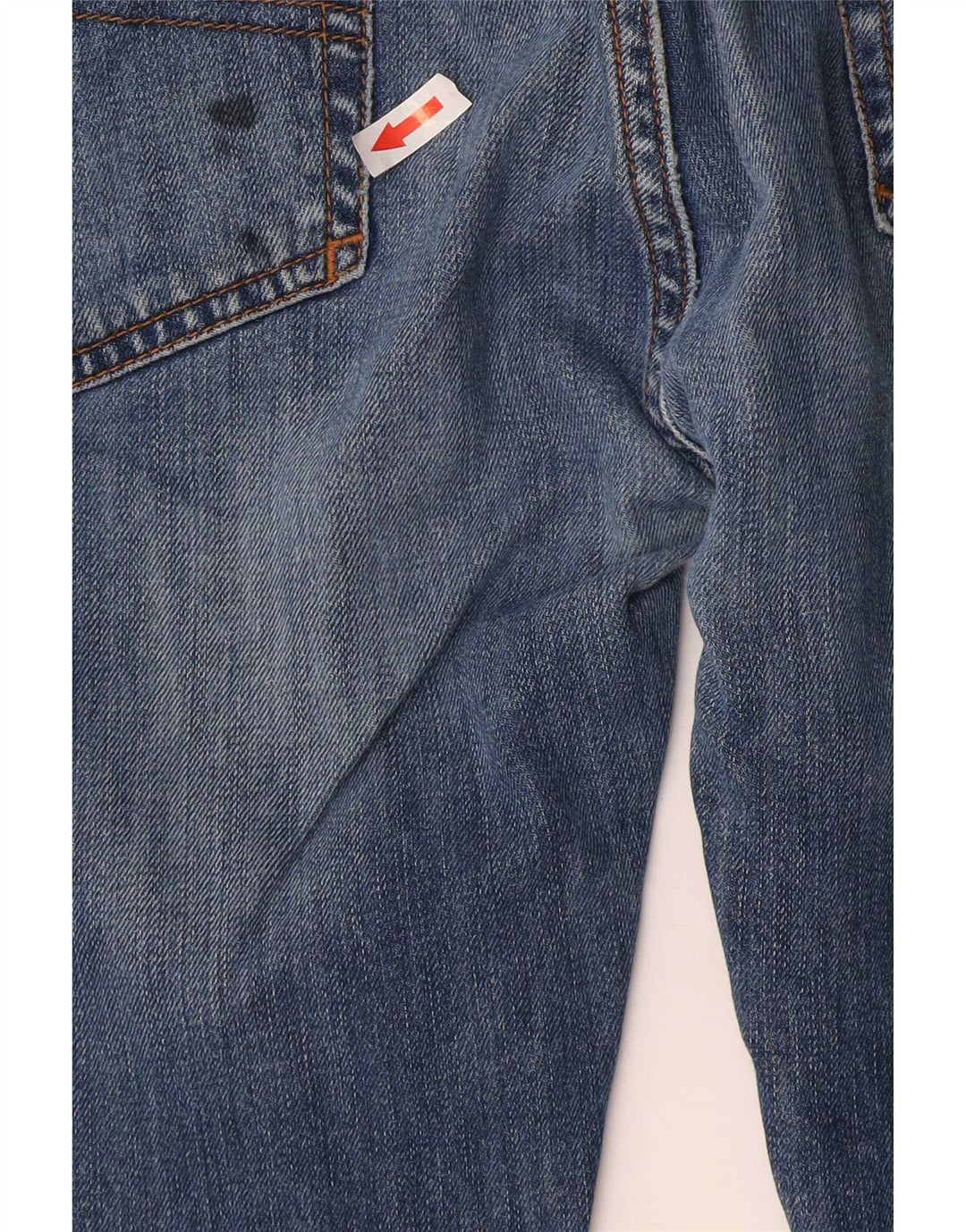 Armani Hombre J45 Vaqueros Rectos Regulares W38 L34 Algodón Azul