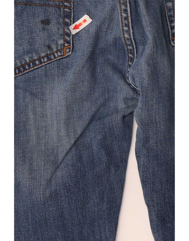 Armani Hombre J45 Vaqueros Rectos Regulares W38 L34 Algodón Azul