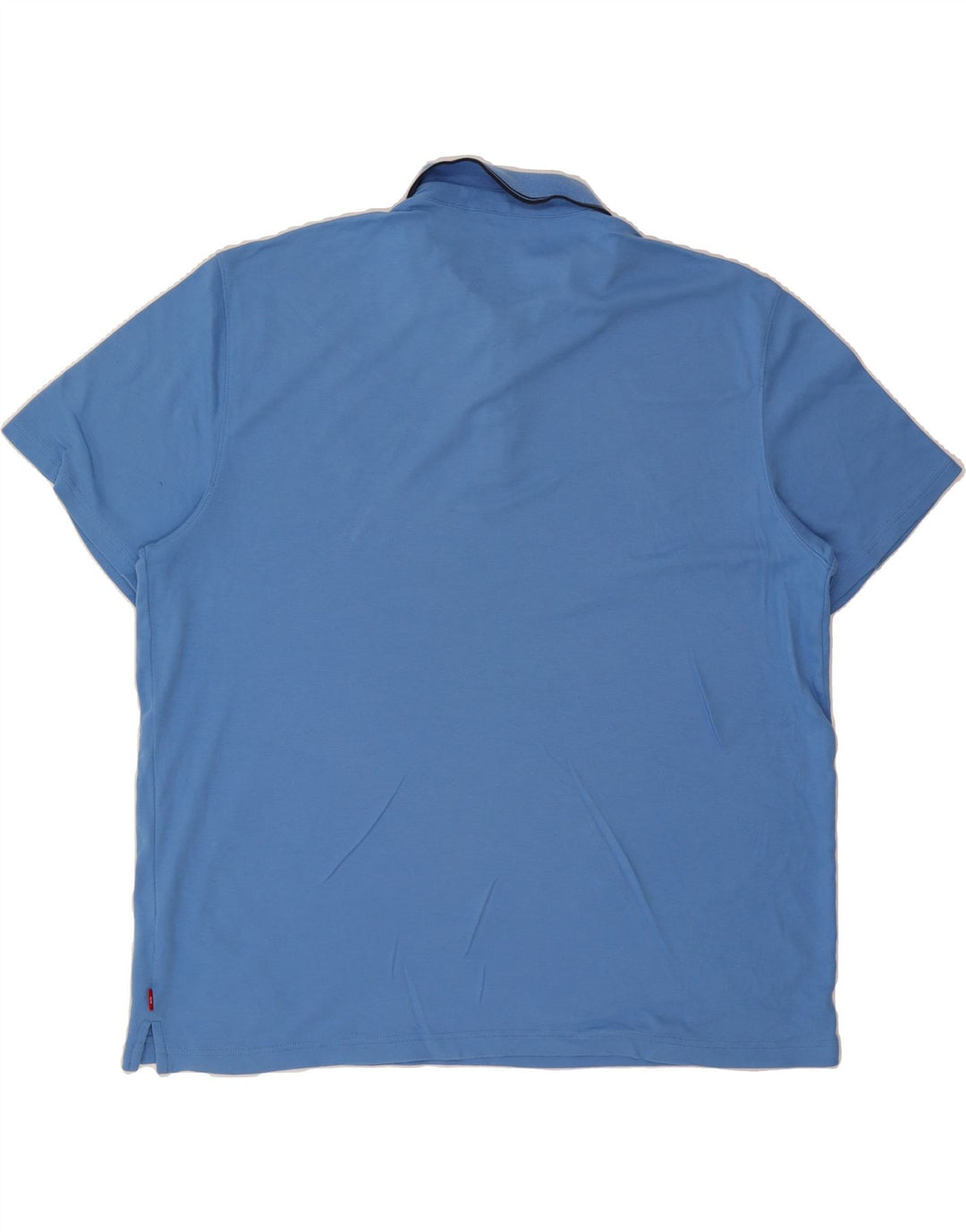 IZOD Mens Polo Shirt 2XL Blue Cotton Vintage Izod and Second-Hand Izod from Messina Hembry 
