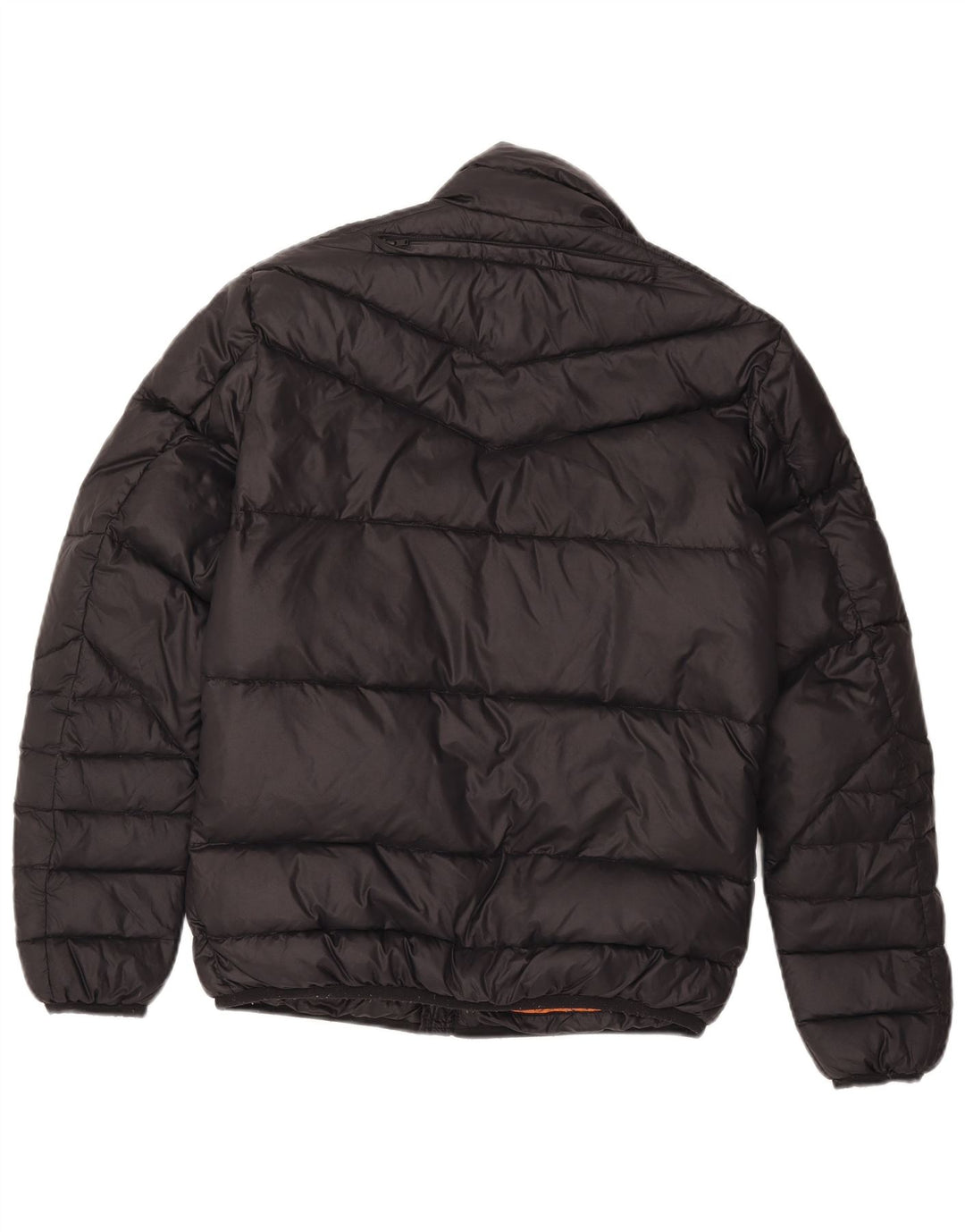 Diesel Chaqueta Acolchada Hombre UK 38 Mediana Nylon Negro