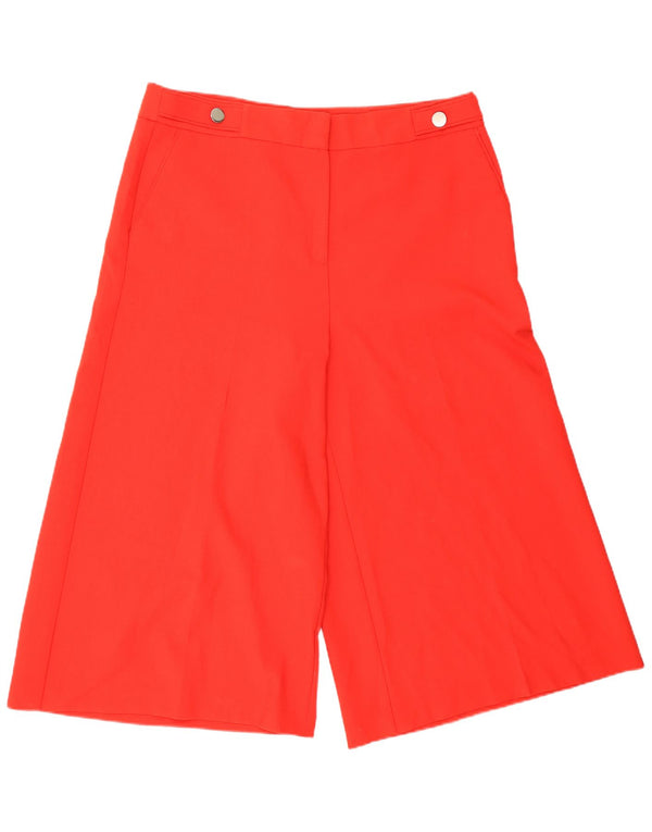 Marks & Spencer Pantalones Capri Per Una para Mujer UK 18 XL W30 L21 Rojo
