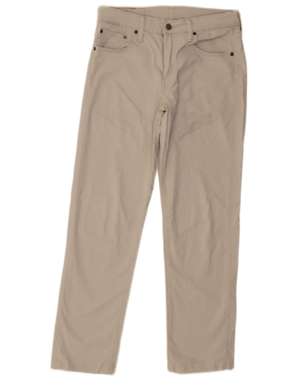 Levi's Mens 511 Slim Casual Pantalones W30 L28 Algodón Beige