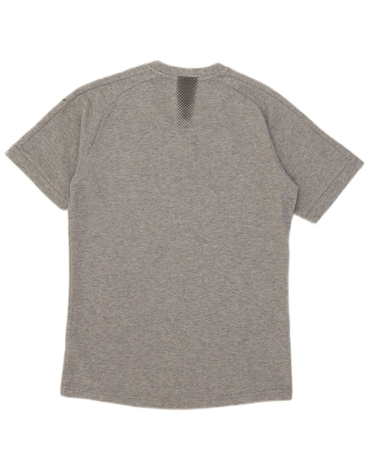 Camiseta Puma Hombre Top Algodón Moteado Gris Medio