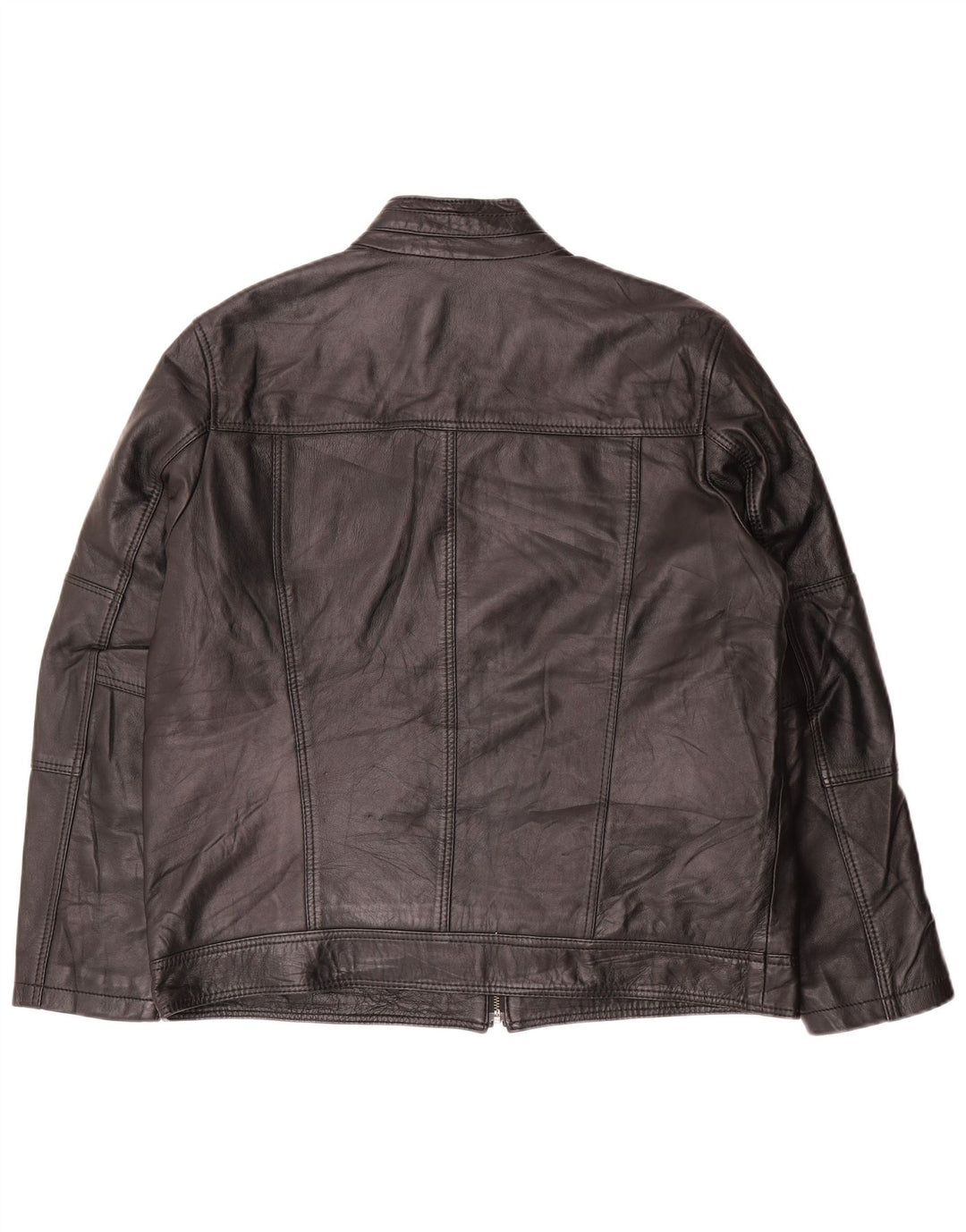 Derimod Expo Chaqueta de cuero para mujer UK 20 2XL Cuero negro