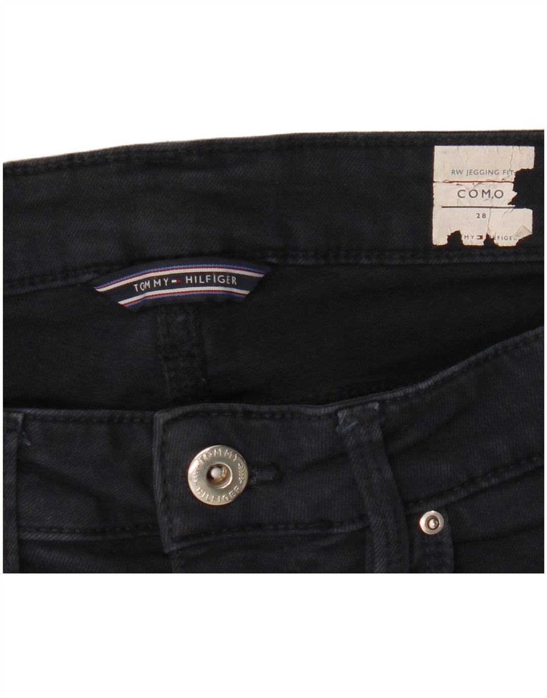 TOMMY HILFIGER Vaqueros ajustados Como Jegging para mujer W28 L28 Azul marino