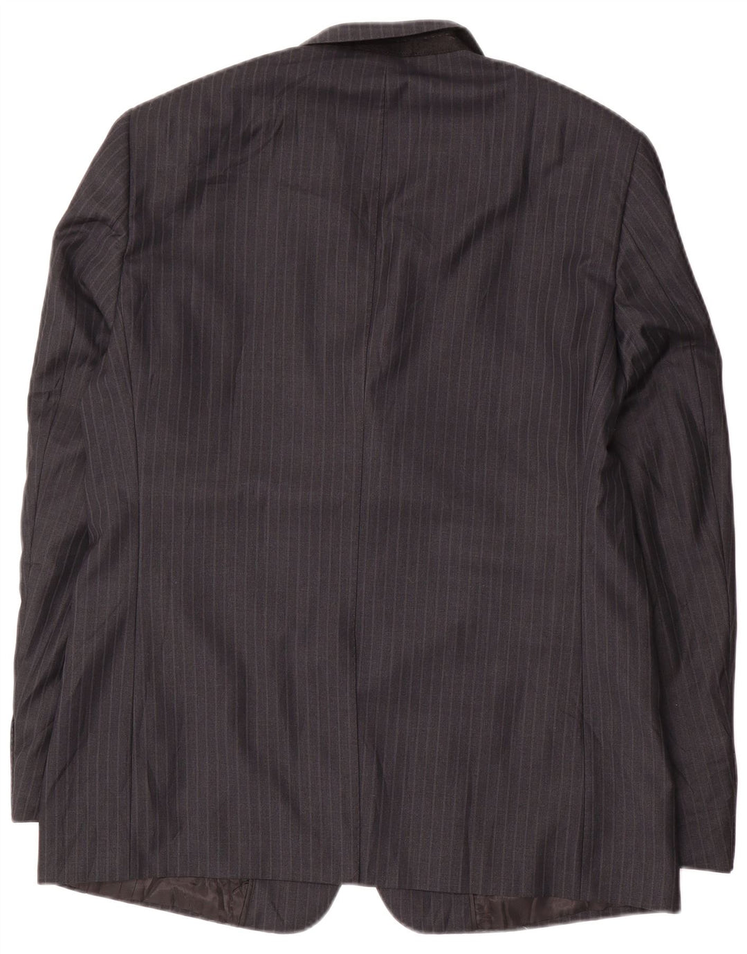 Giorgio Santi Traje de 2 piezas con 3 botones para hombre IT 52 XL W34 L33 rayas negras