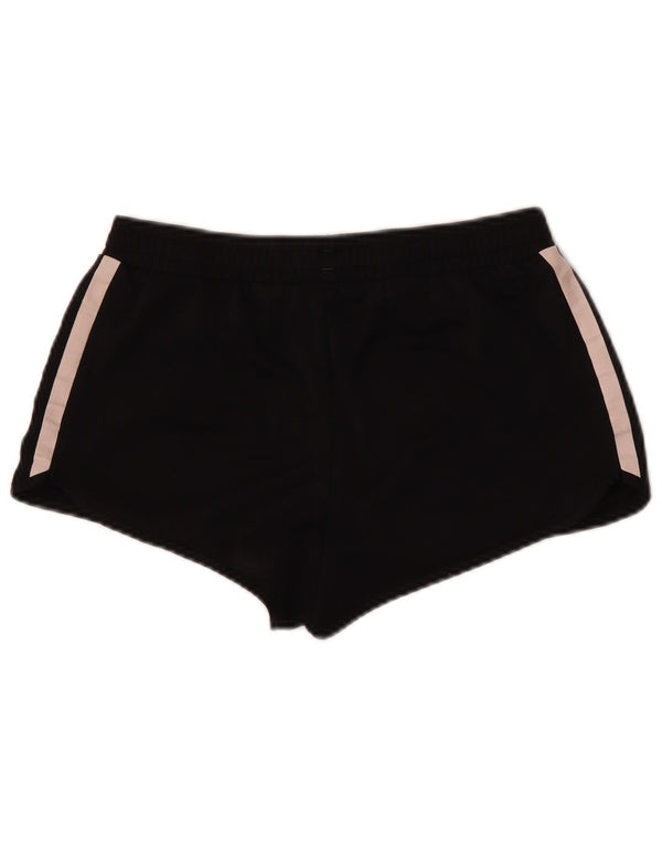 Adidas Pantalones cortos deportivos para mujer UK 44 LMedium Negro Poliéster
