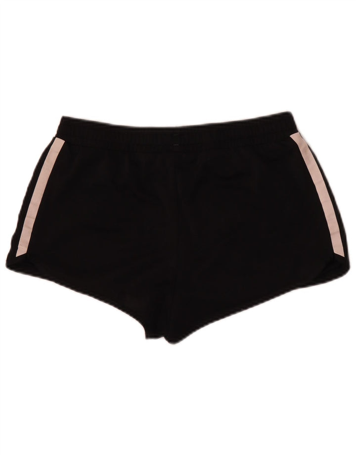 Adidas Pantalones cortos deportivos para mujer UK 44 LMedium Negro Poliéster