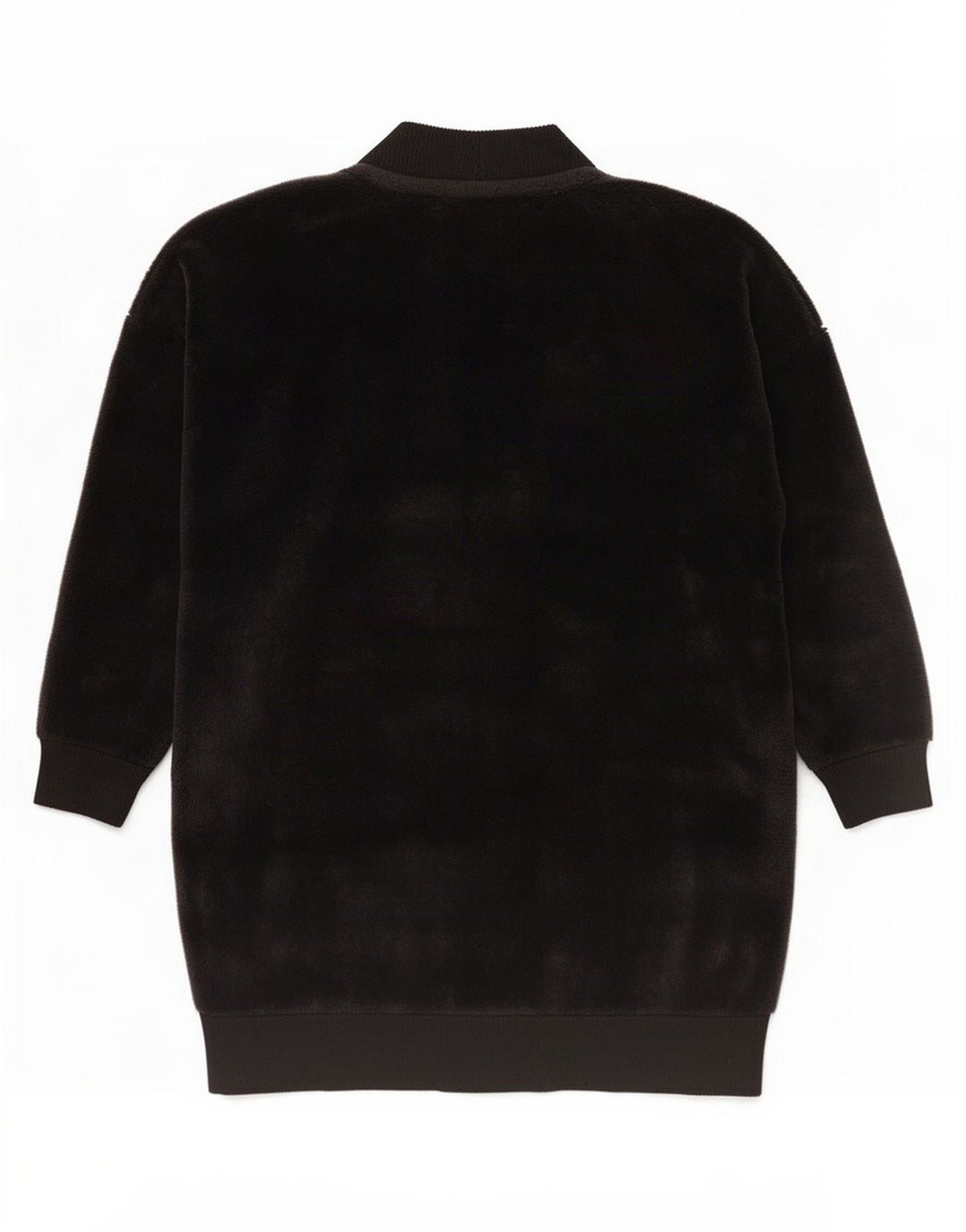 Marks & Spencer Suéter tipo cárdigan largo extragrande para mujer UK 6 XS Negro