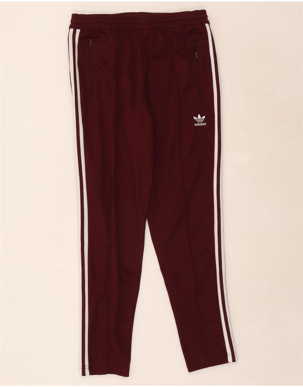 Pantalón De Chándal Adidas Hombre Algodón Burdeos Medio