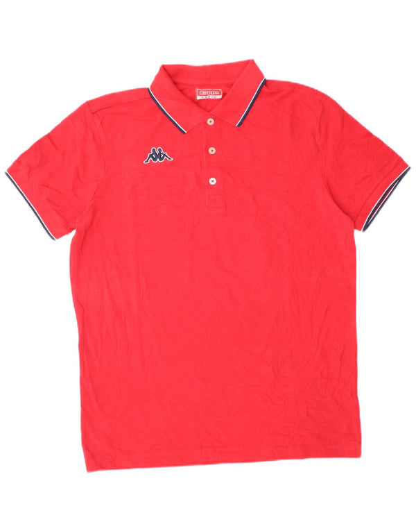 Kappa Polo Hombre Grande Rojo