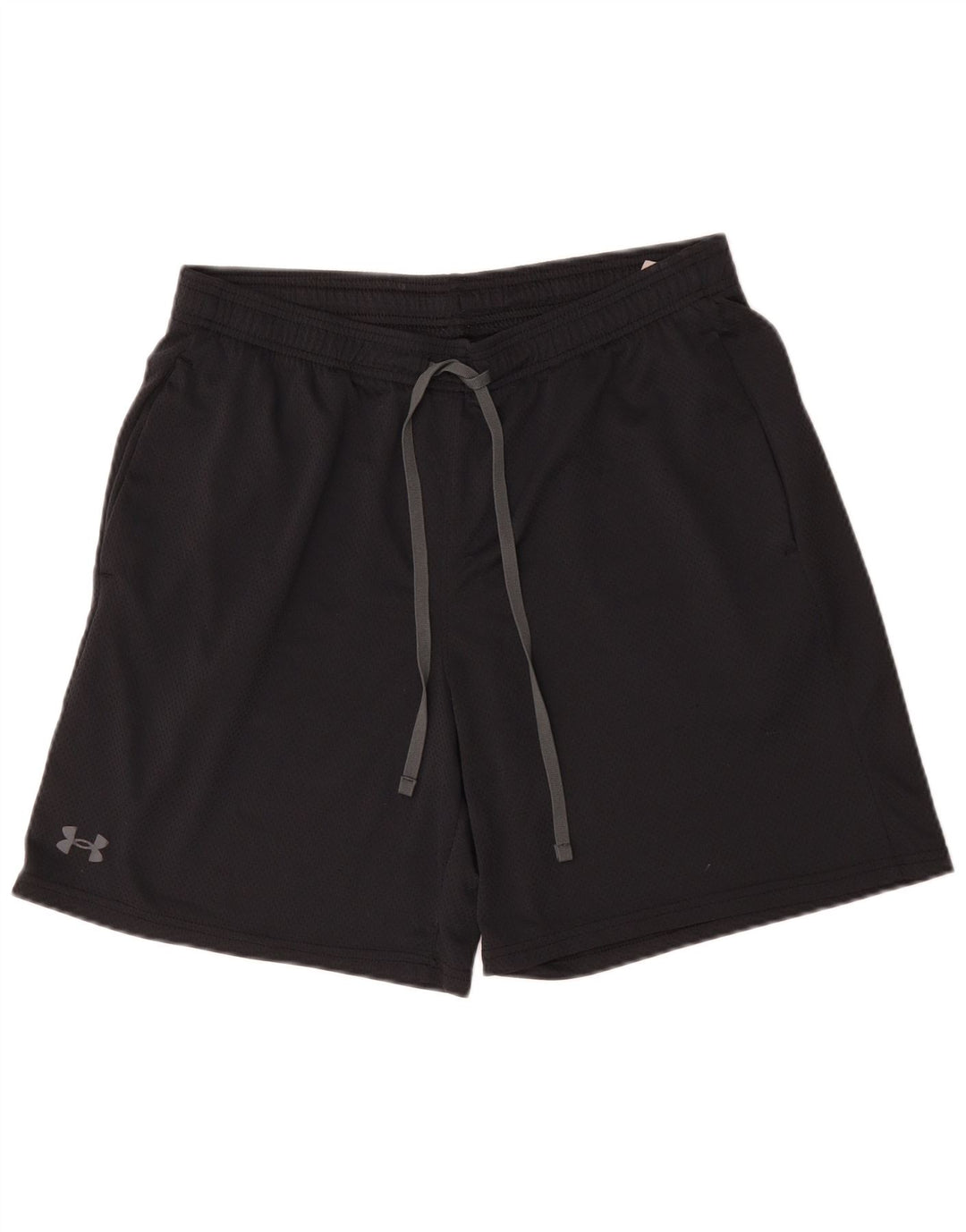 Under Armour Pantalones cortos deportivos para hombre XL Gris Poliéster