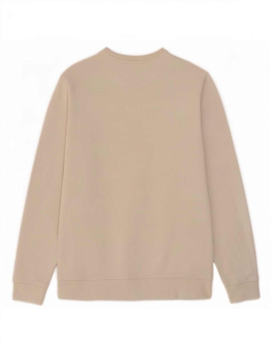 Lyle & Scott Hombre Sudadera Jumper Medium Off White Algodón