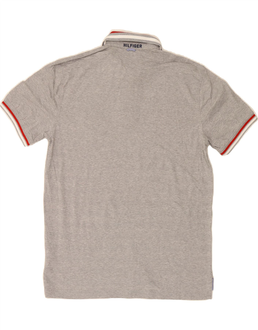 TOMMY HILFIGER Mens Polo Shirt 2XL Grey Cotton Vintage Tommy Hilfiger and Second-Hand Tommy Hilfiger from Messina Hembry 